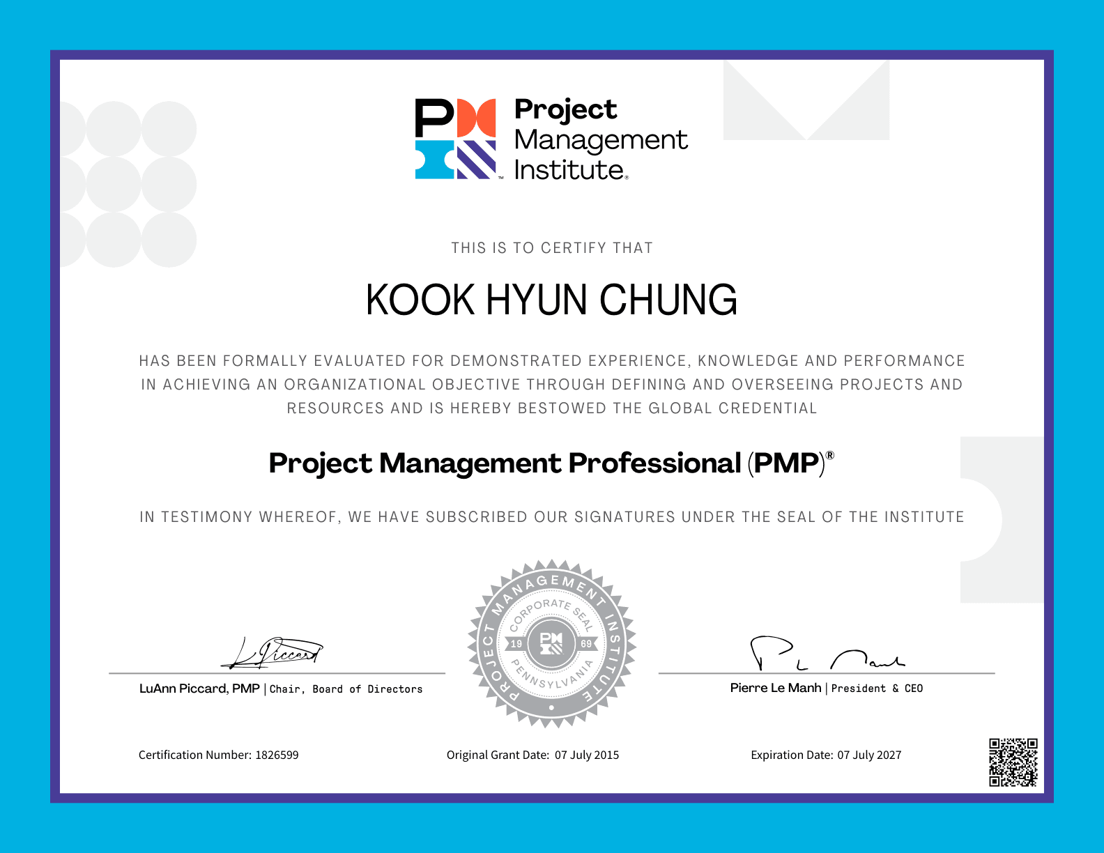 PMI Certification